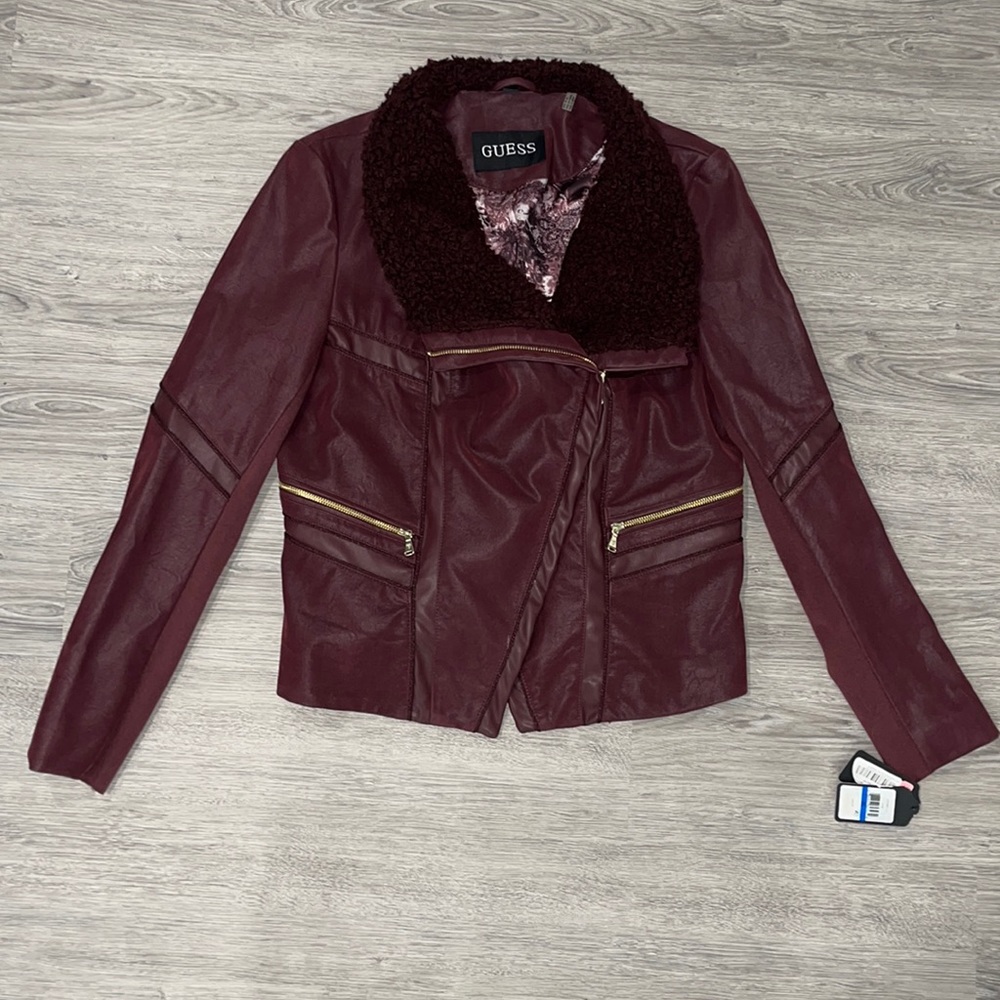 NWT maroon coat